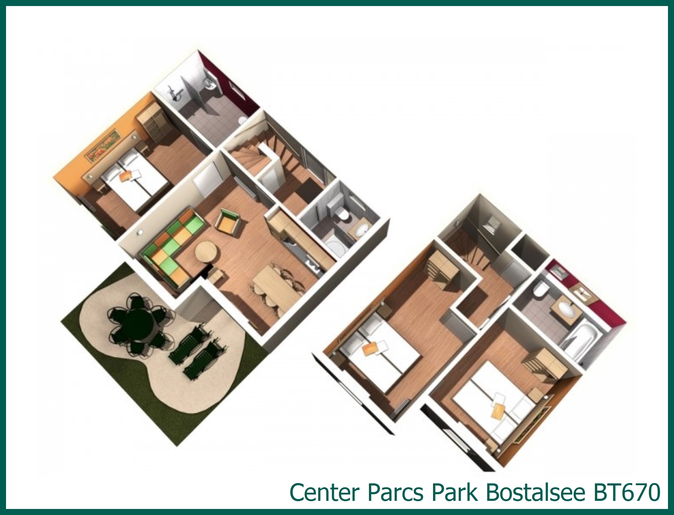 Comfort cottage wheelchair friendly BT670 at Park Bostalsee