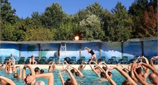 Aqua gym at Center Parcs Les Hauts de Bruyères