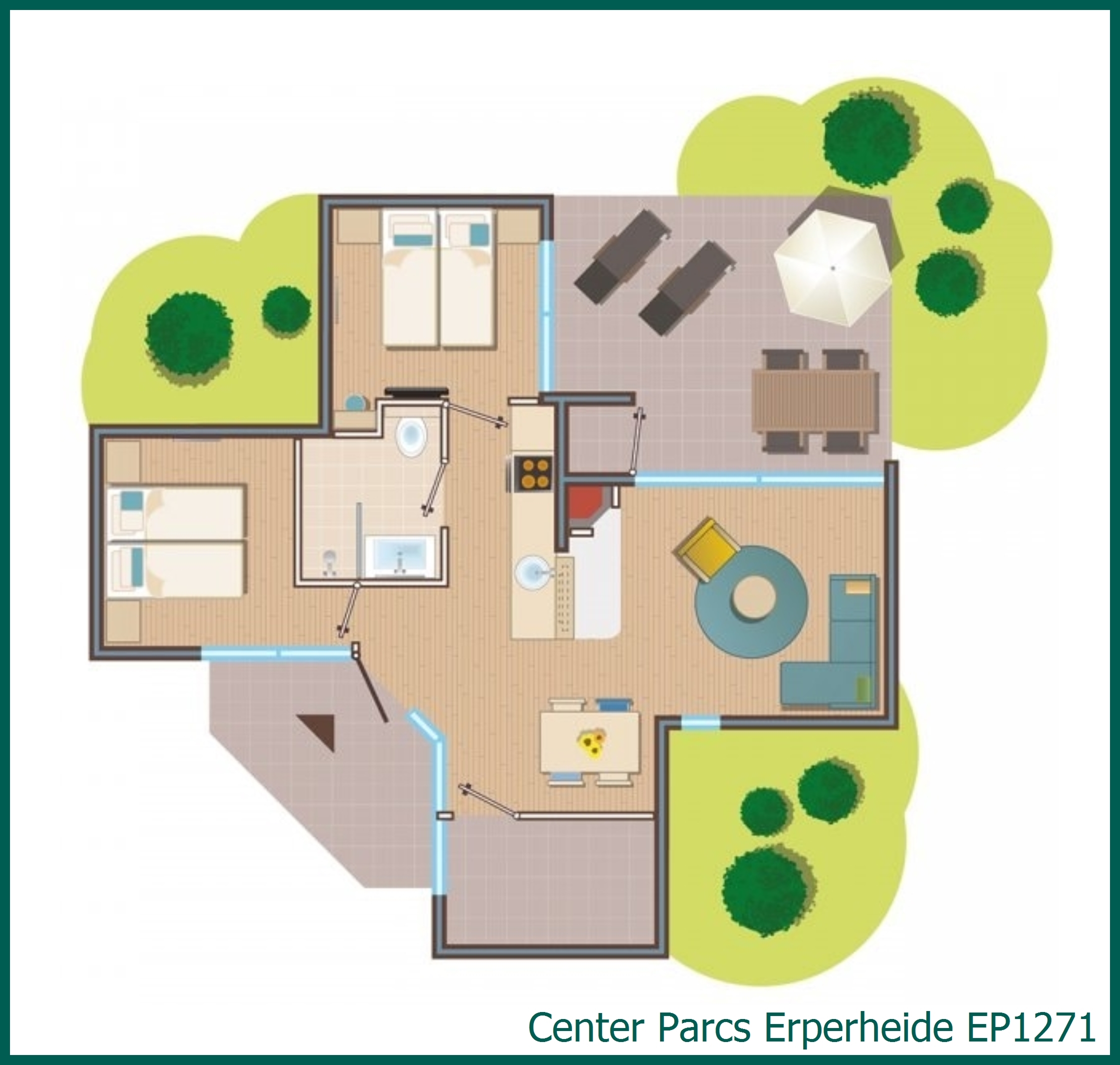 Premium cottage EP1271 at Erperheide