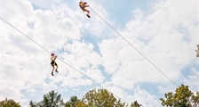 Zip Wire, exhilarating cable-lift at Center Parcs Erperheide