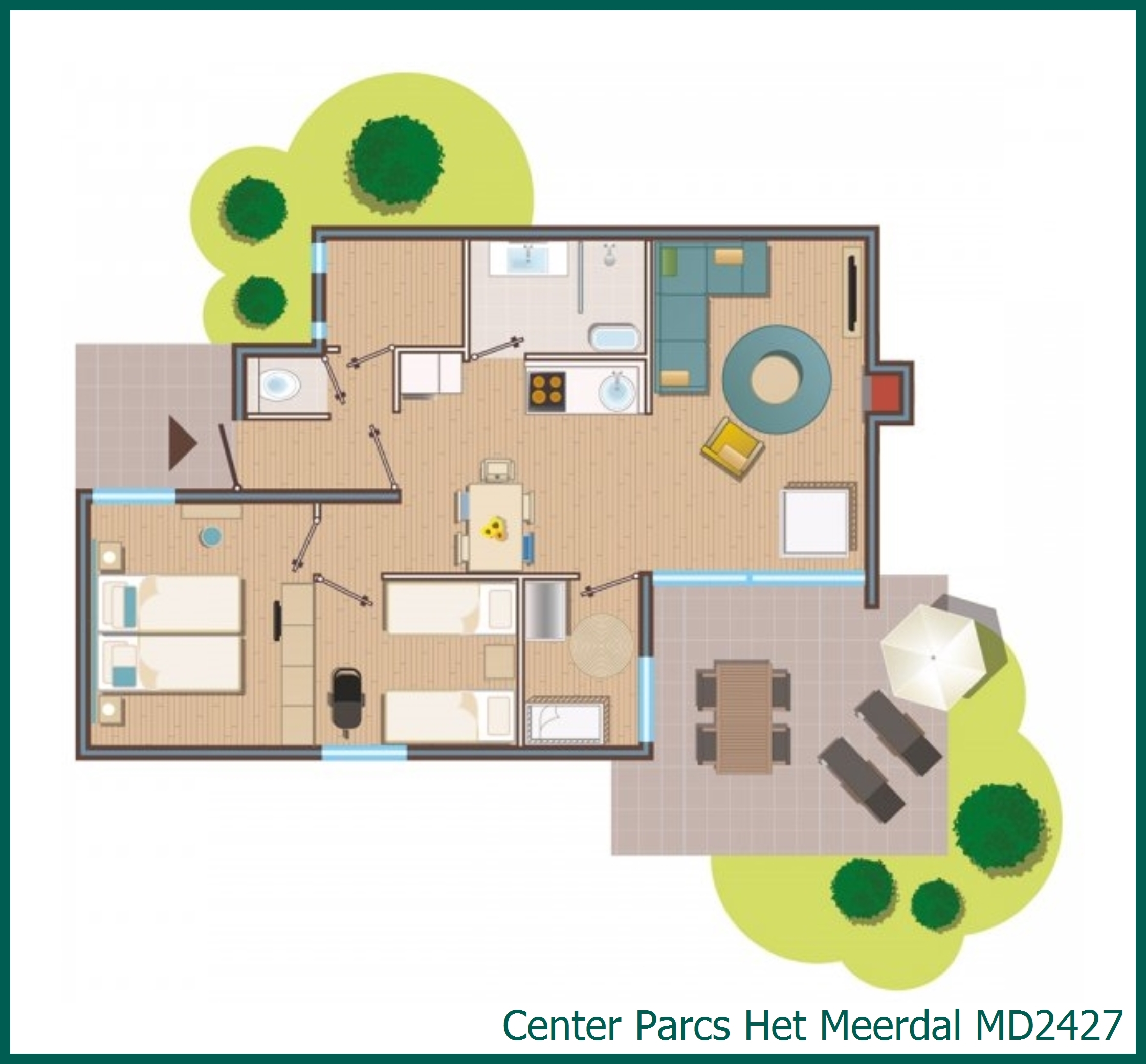 Premium Baby cottage MD2427 at Het Meerdal
