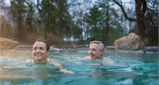 Early Bird Swimming at Center Parcs Port Zélande
