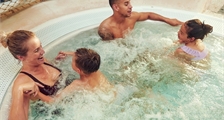 Hot tubs at Center Parcs Port Zélande