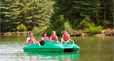Pedalo at Center Parcs Les Trois Forêts