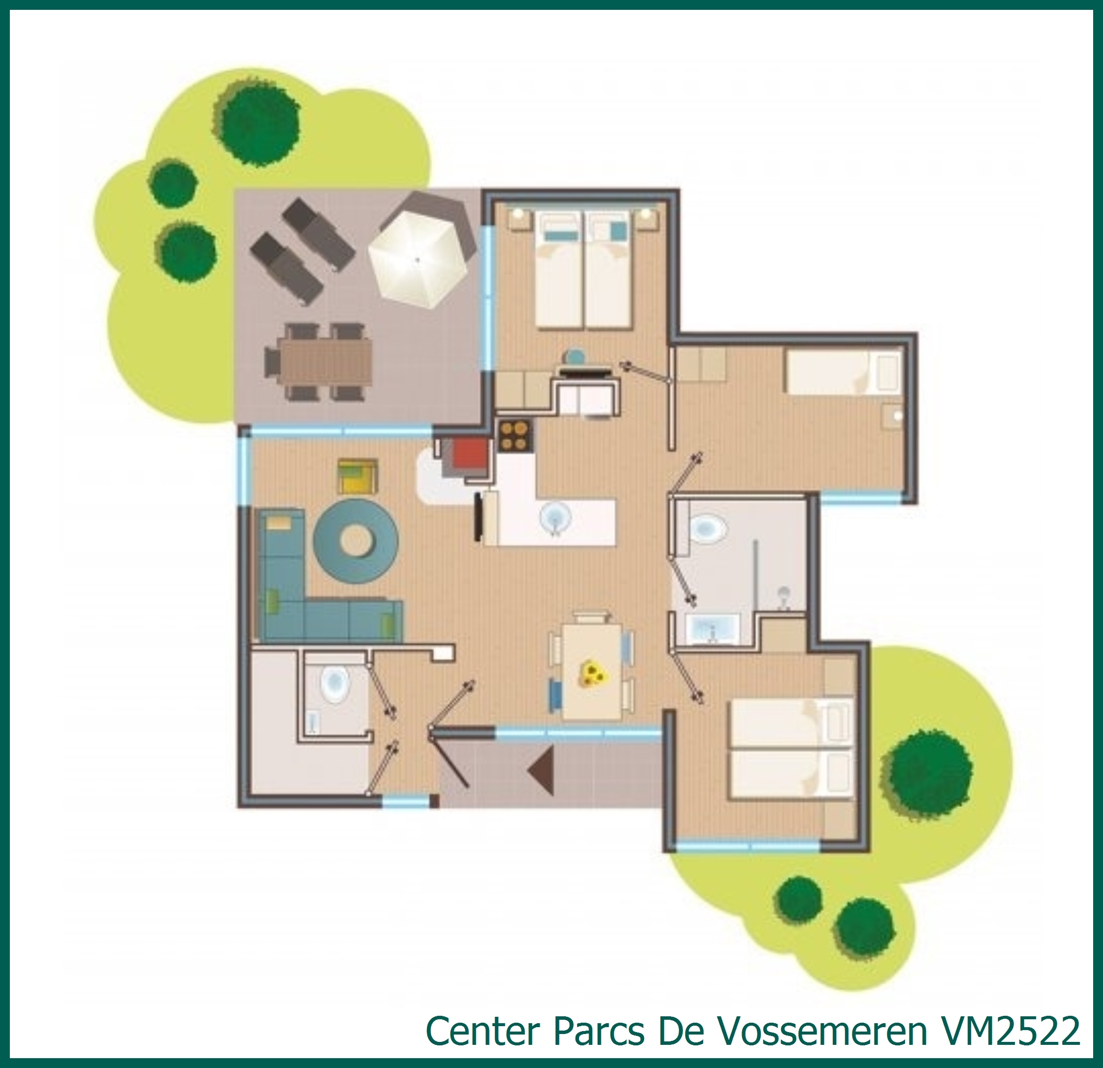 Premium cottage VM2522 at De Vossemeren