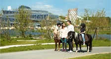 Pony Ride at Center Parcs Villages Nature Paris