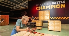 Family Laser Battle at Center Parcs Villages Nature Paris