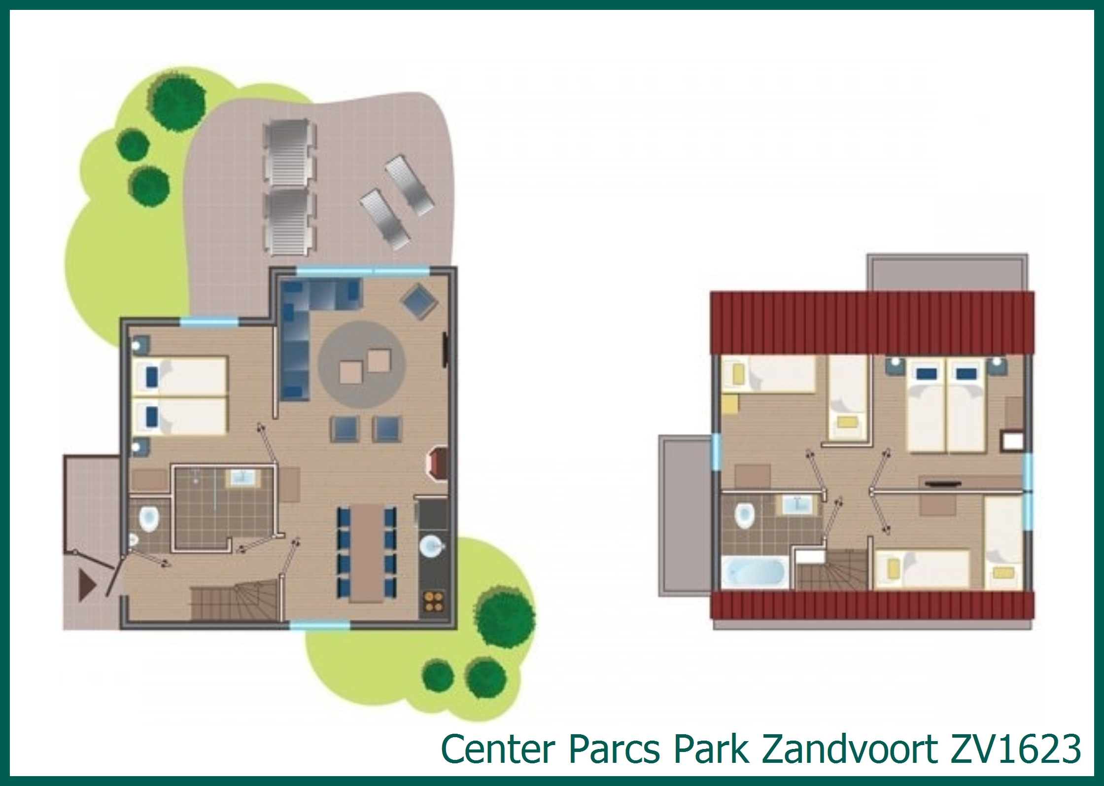 Premium cottage ZV1623 at Park Zandvoort