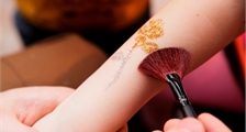 Glitter Tattoo at Center Parcs Park Zandvoort