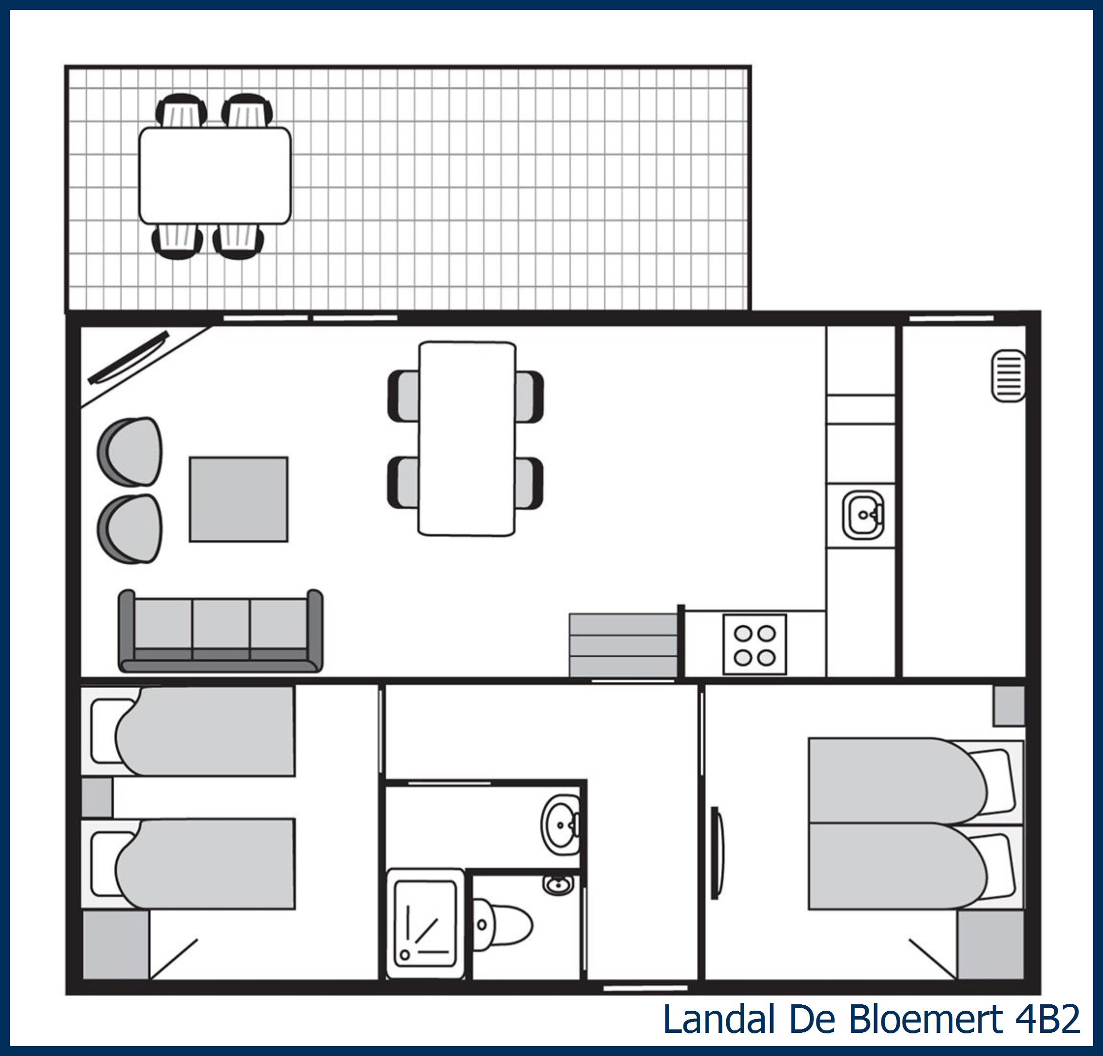 Chalet 4B2 at De Bloemert