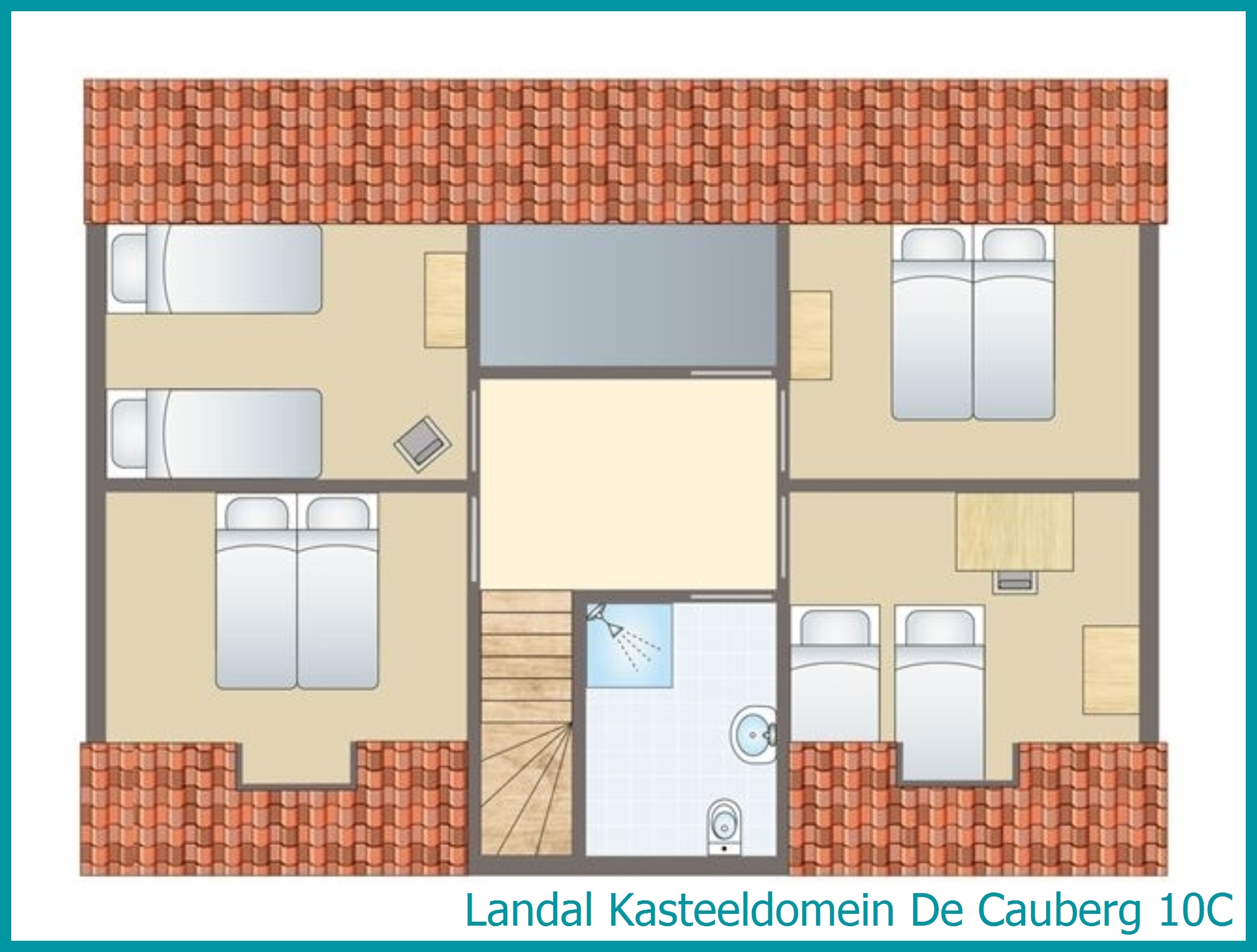 10-person villa 10C at Kasteeldomein De Cauberg