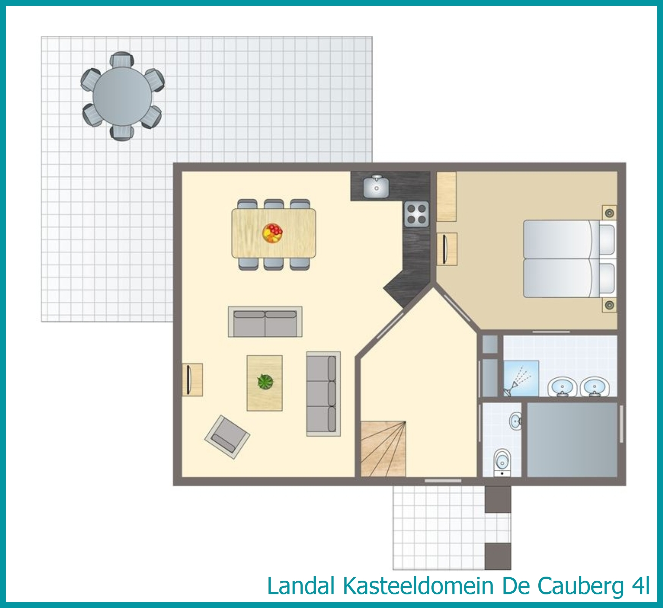 4-person villa 4l at Kasteeldomein De Cauberg