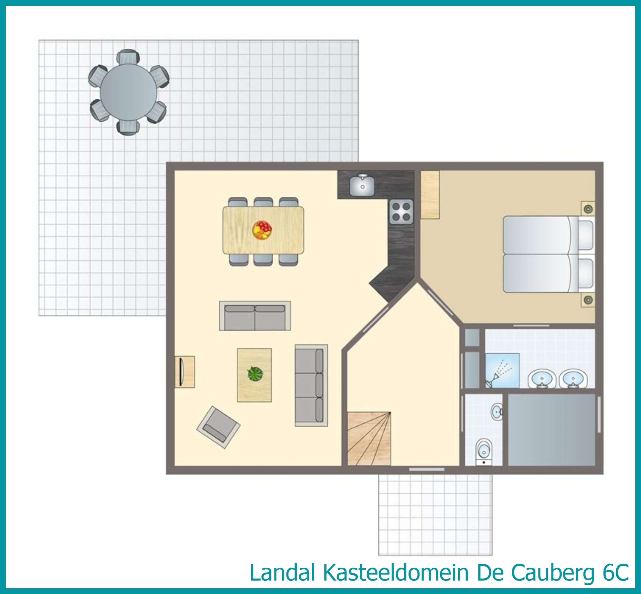 6-person villa 6C at Kasteeldomein De Cauberg