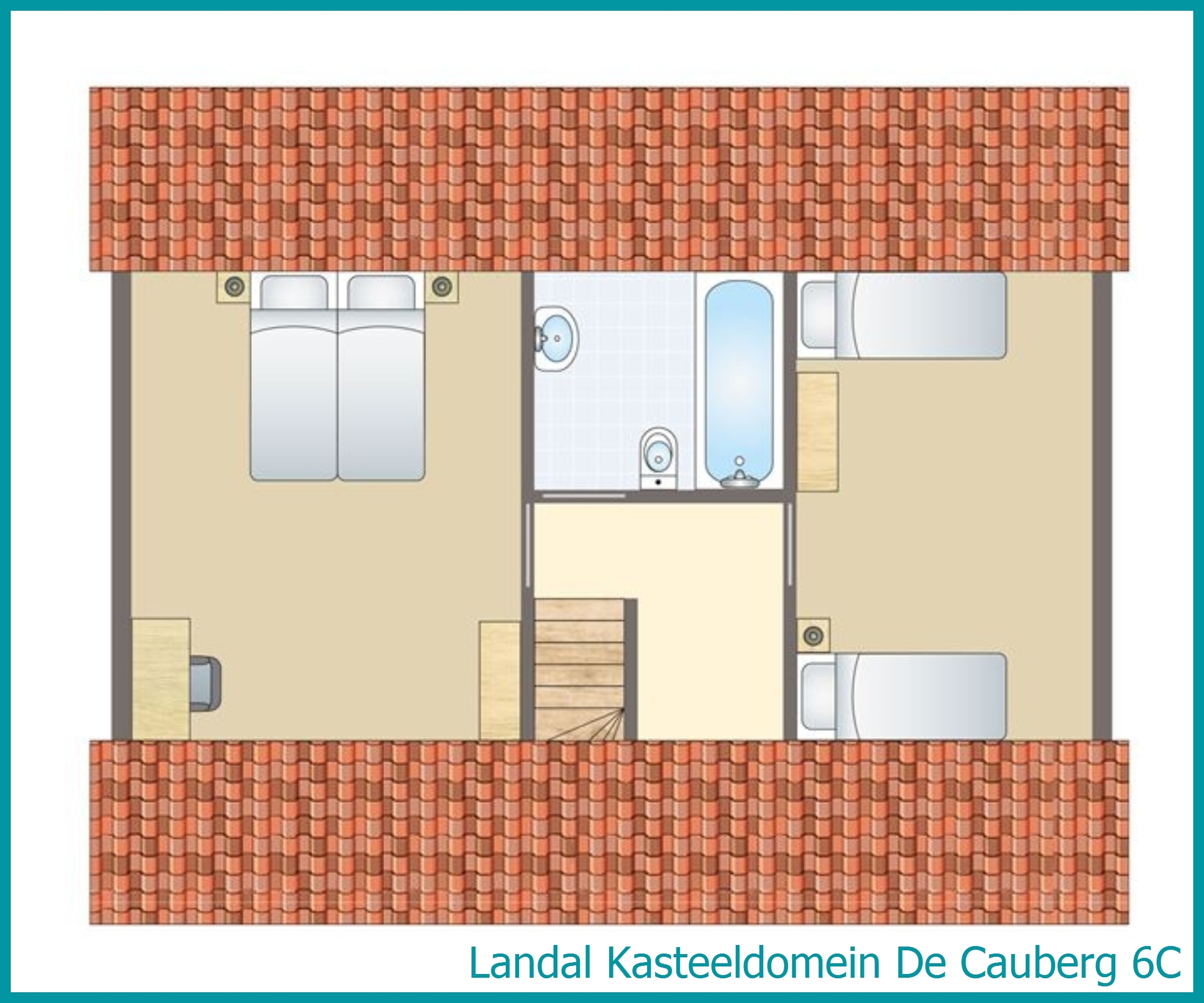 6-person villa 6C at Kasteeldomein De Cauberg