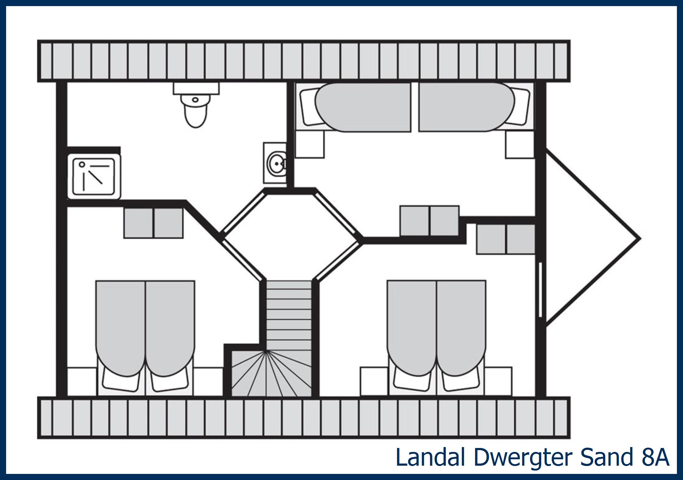 Bungalow 8A at Dwergter Sand