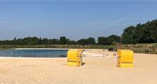 Swimming activities at Landal Dwergter Sand