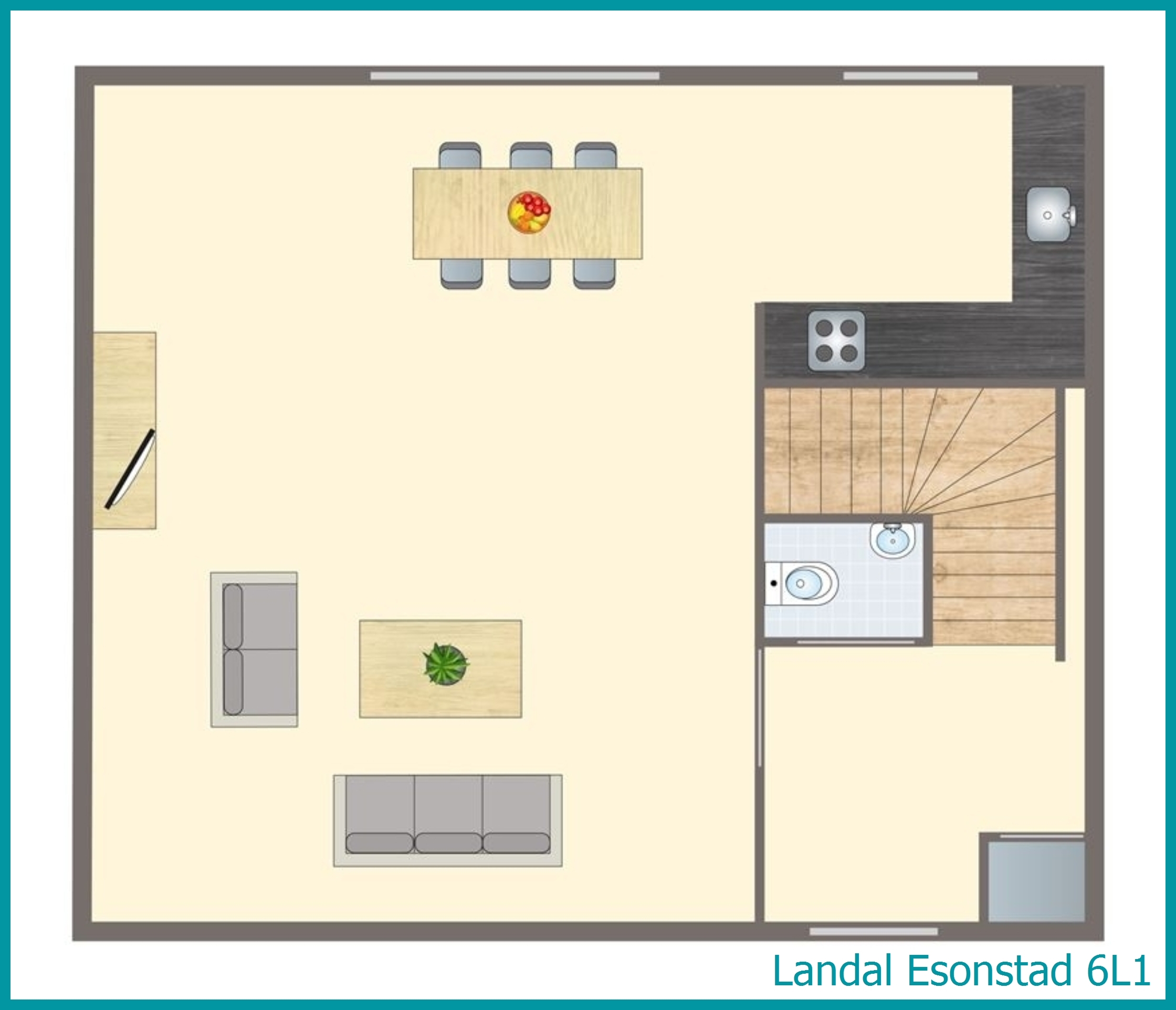 6-person residence 6L1 at Esonstad