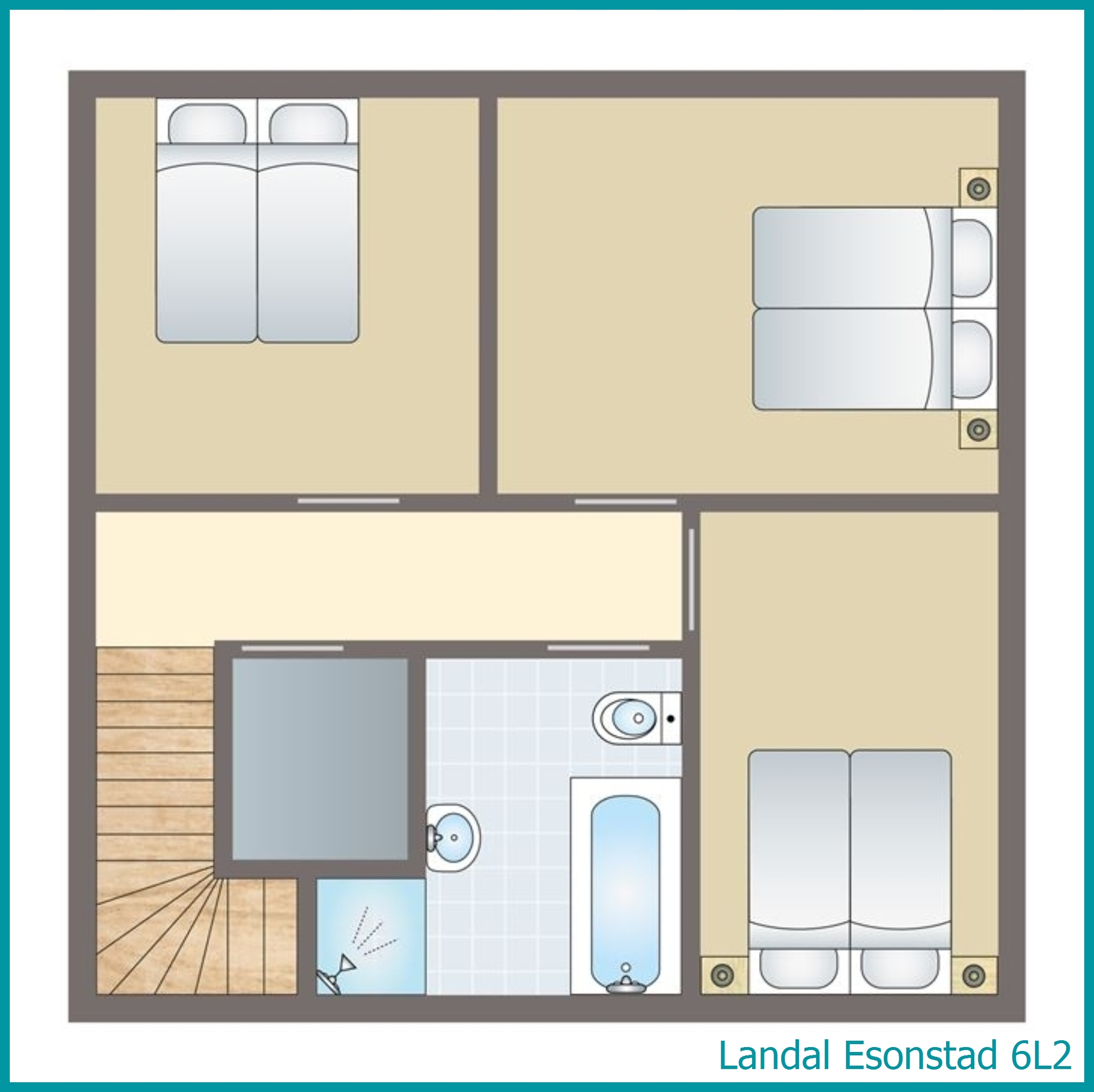 6-person residence 6L2 at Esonstad