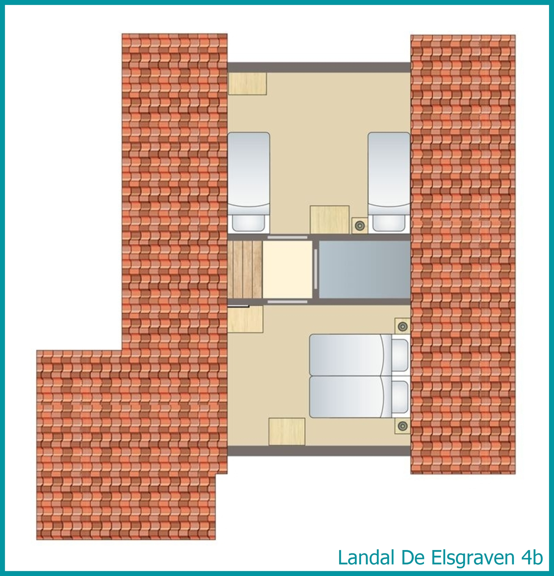 4-person bungalow 4b at De Elsgraven