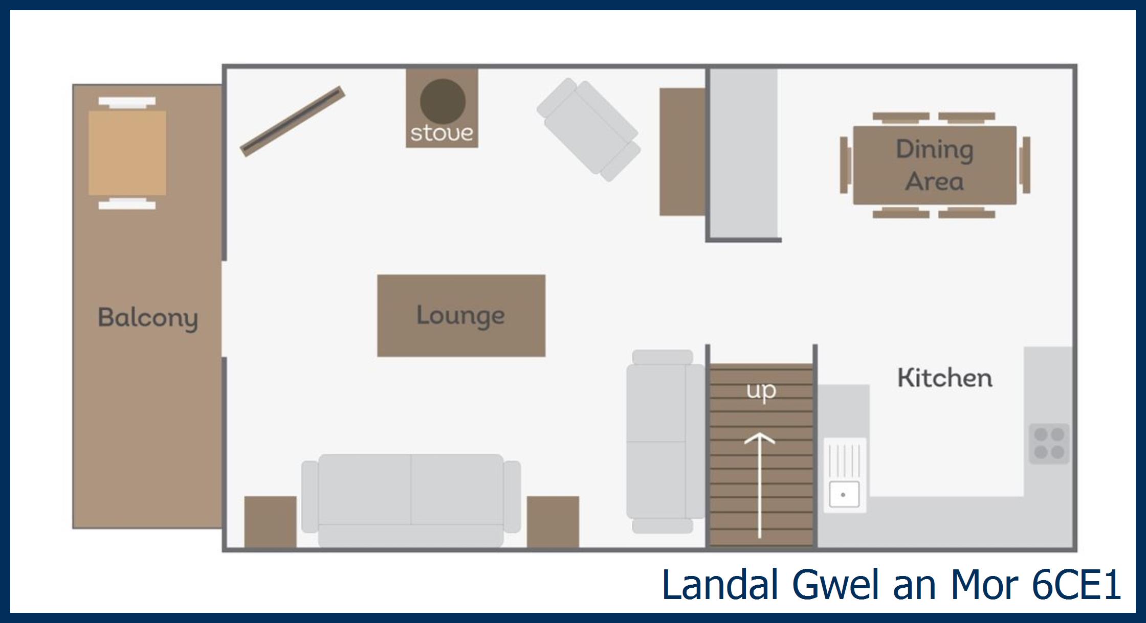 Chalet - Tregea Signature 6ce1 at Gwel an Mor