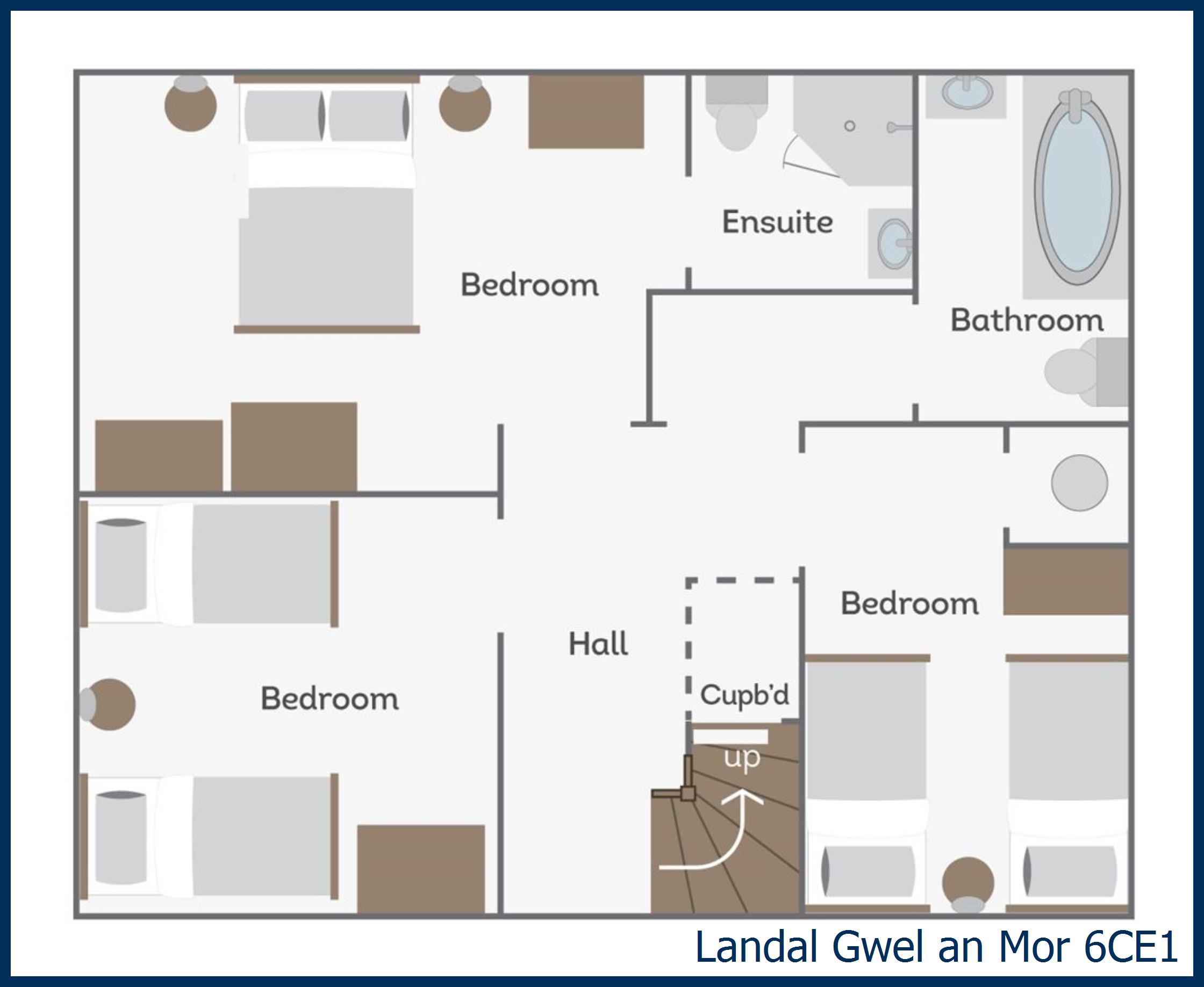 Chalet - Tregea Signature 6ce1 at Gwel an Mor
