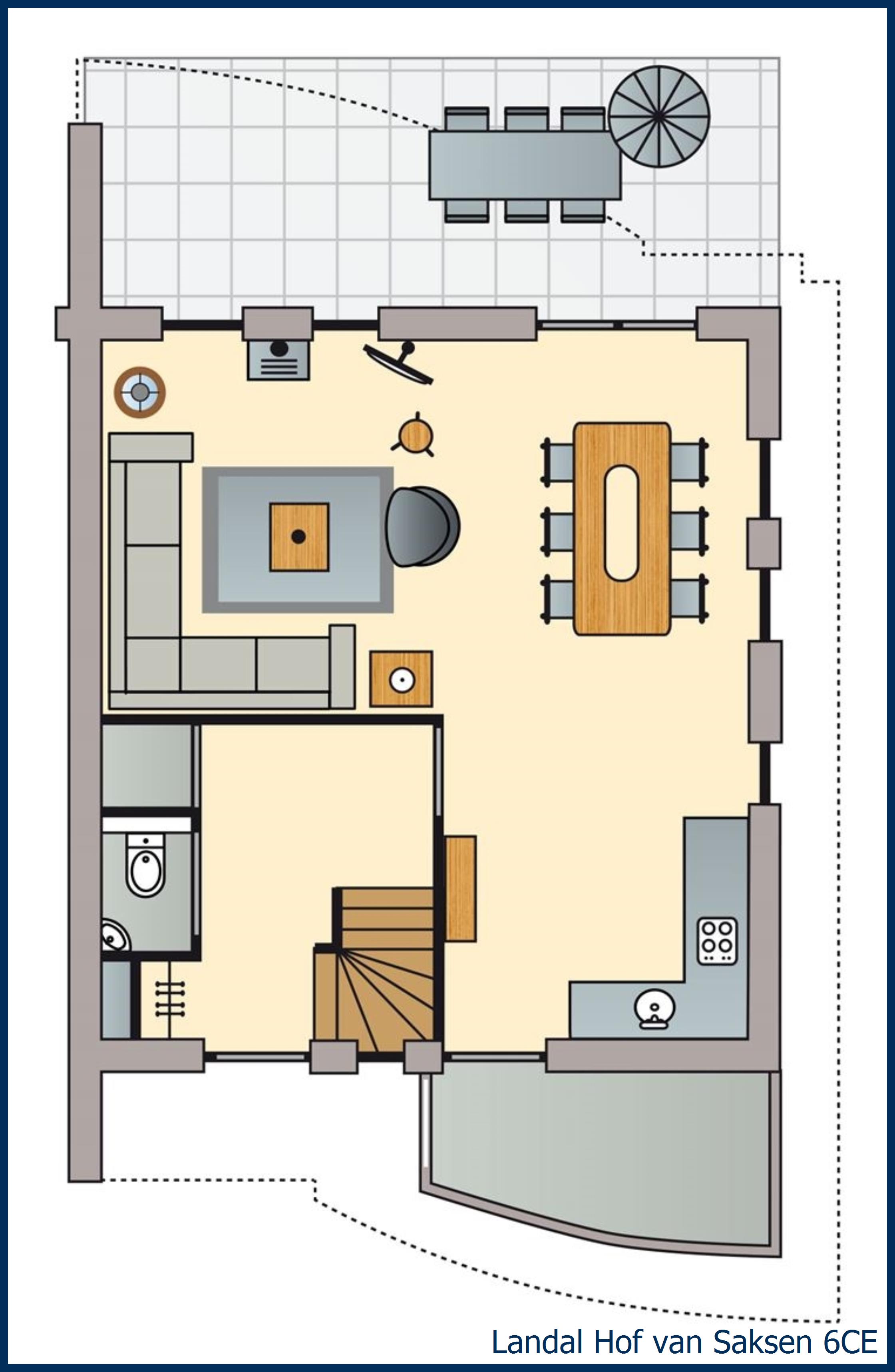Farmhouse 6CE at Hof van Saksen