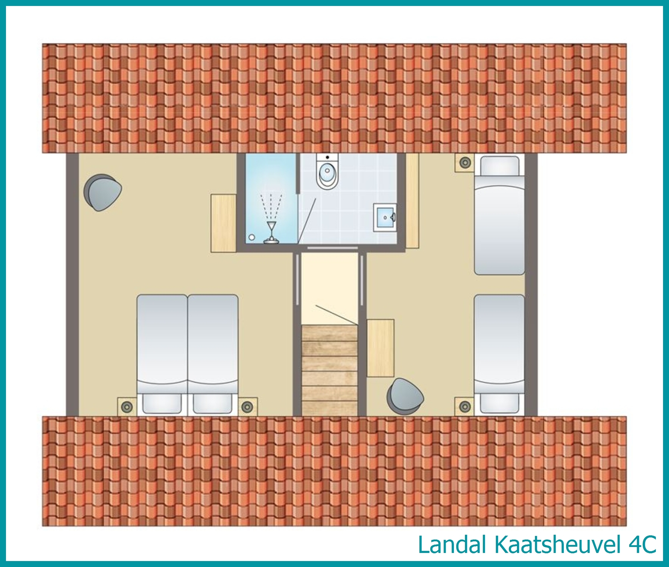 4-person vacation home 4C at Kaatsheuvel