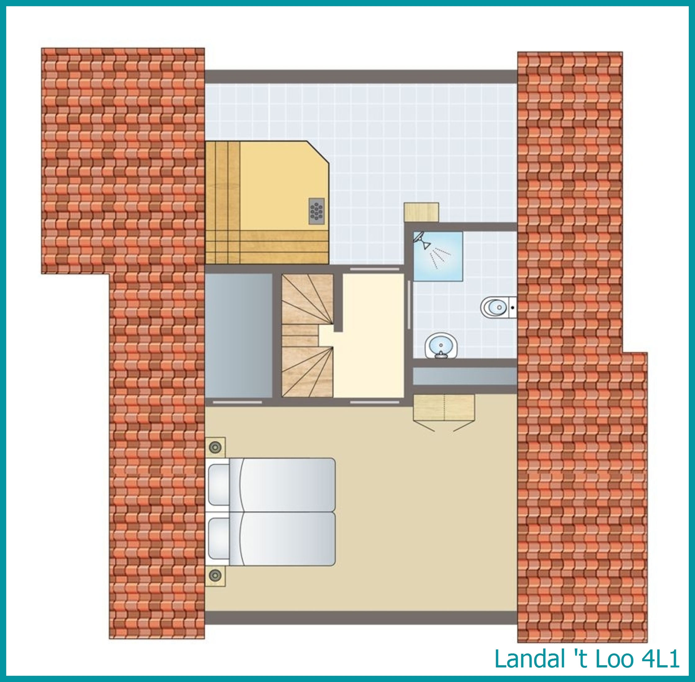 4-person bungalow 4L1 at 't Loo