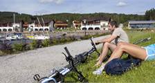 Hiking and cycling activities at Landal Marina Lipno