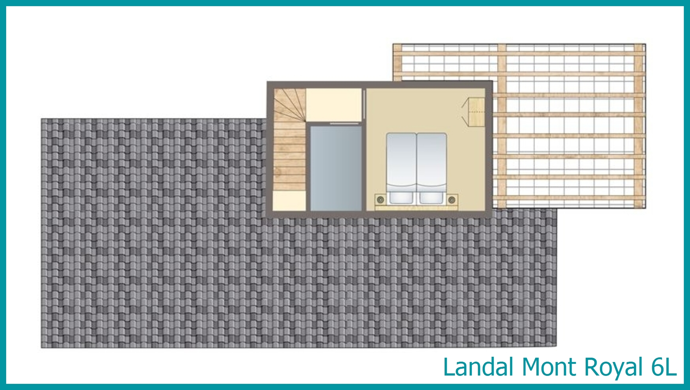 6-person bungalow 6L at Mont Royal
