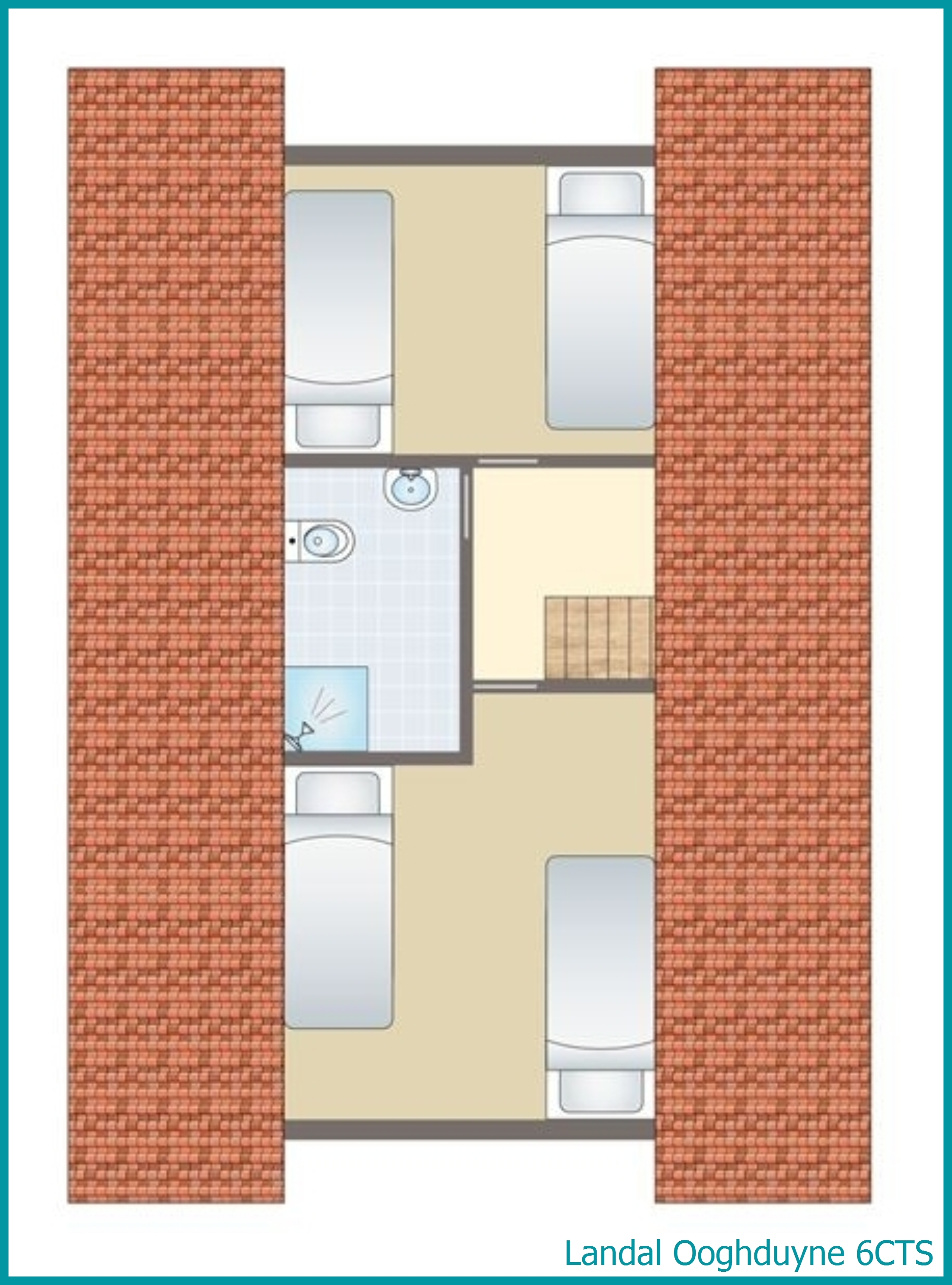 6-person villa 6CTS at Ooghduyne