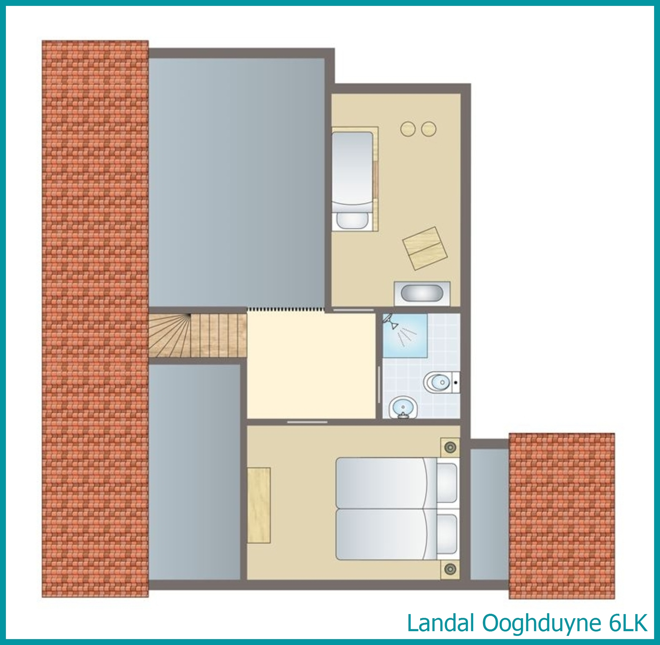 6-person children's villa 6LK at Ooghduyne