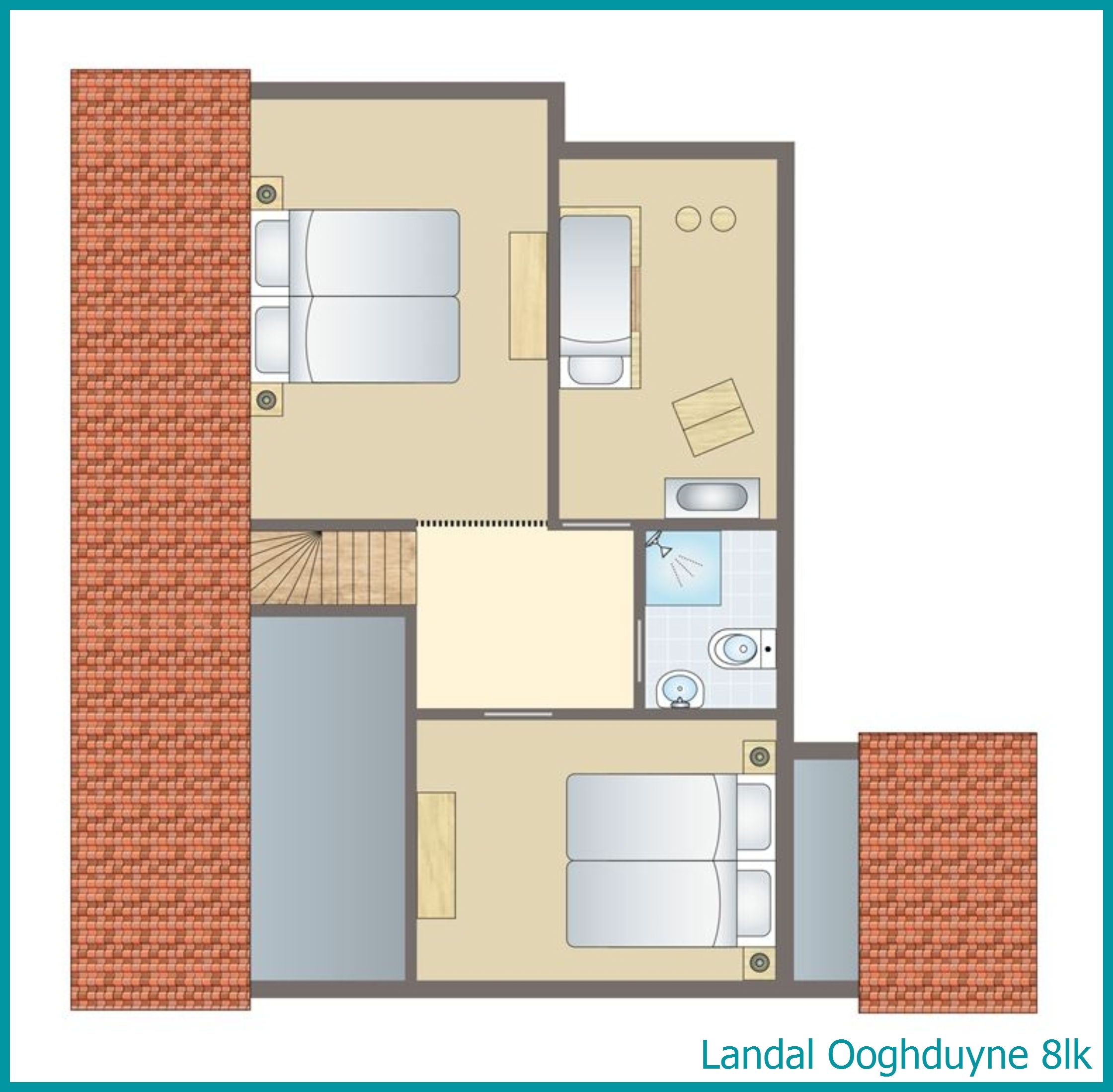 8-person children's villa 8lk at Ooghduyne