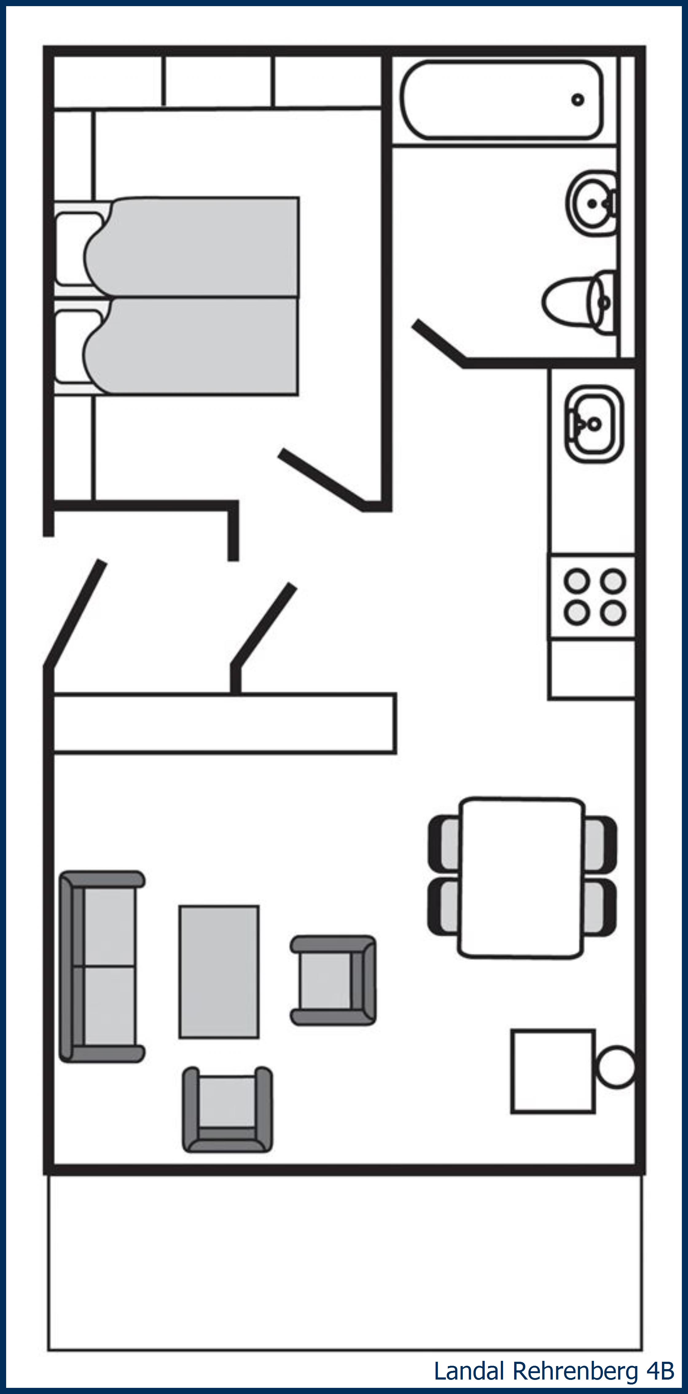 Apartment 4B at Rehrenberg