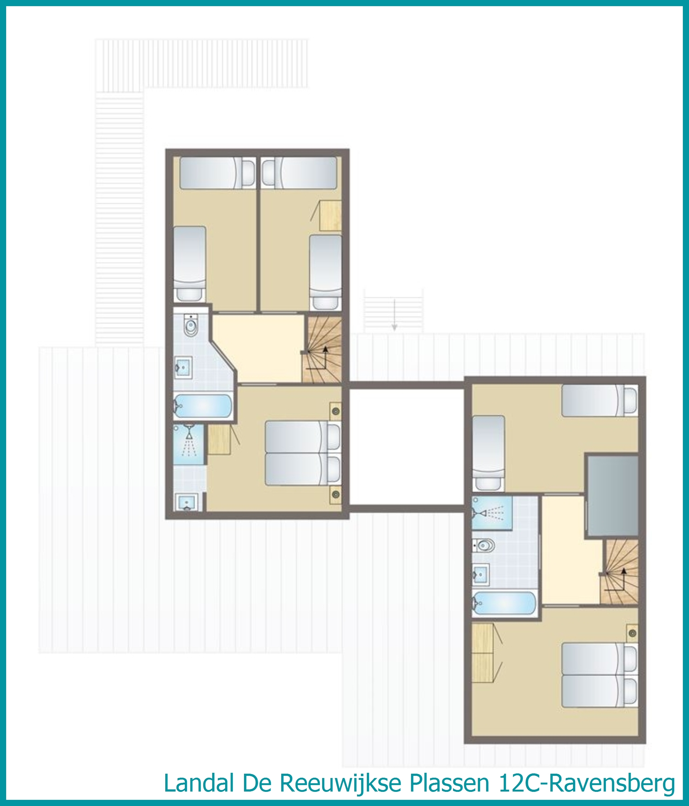 12-person water residence 12C-Ravensberg at De Reeuwijkse Plassen