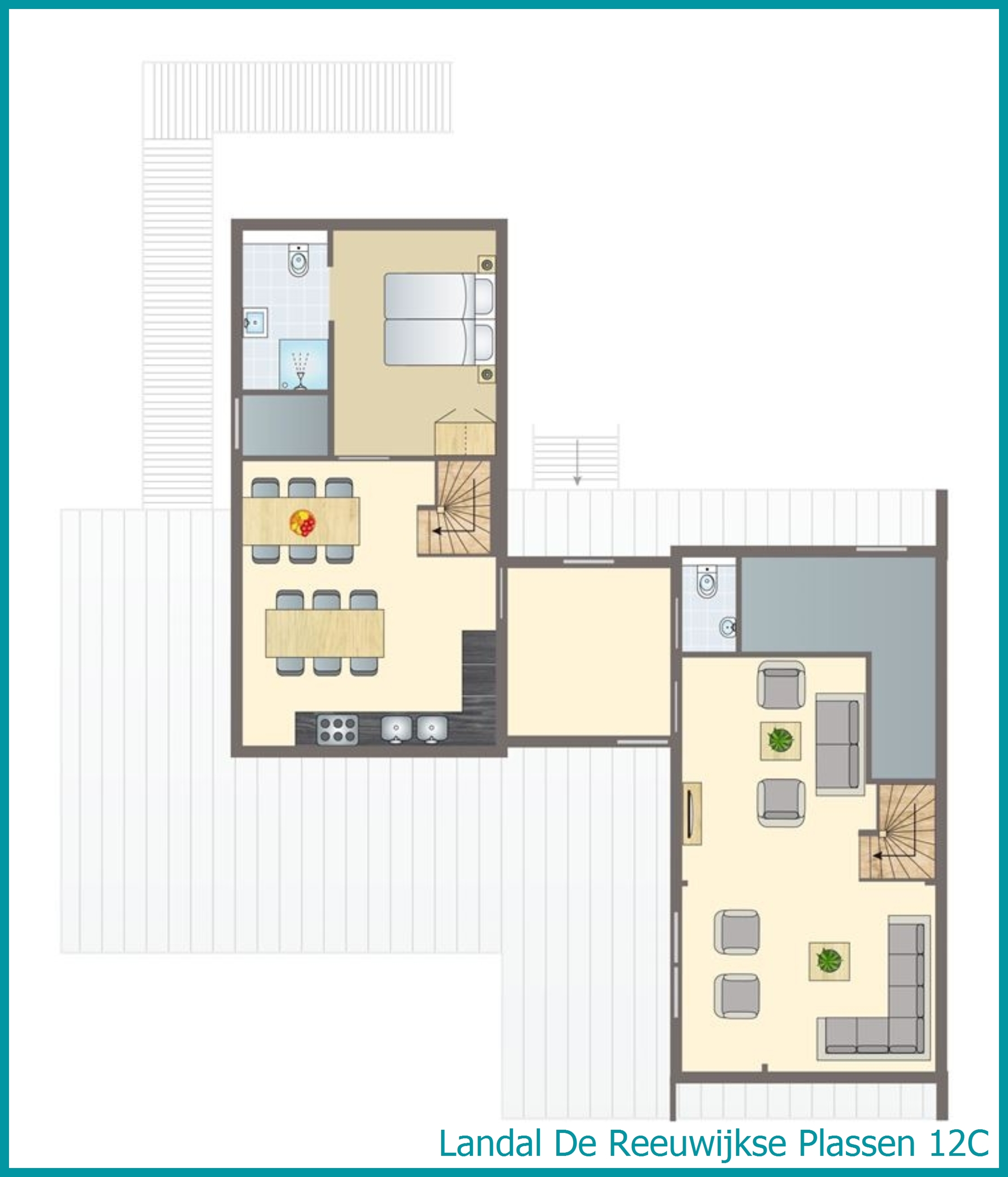 12-person water residence 12C at De Reeuwijkse Plassen