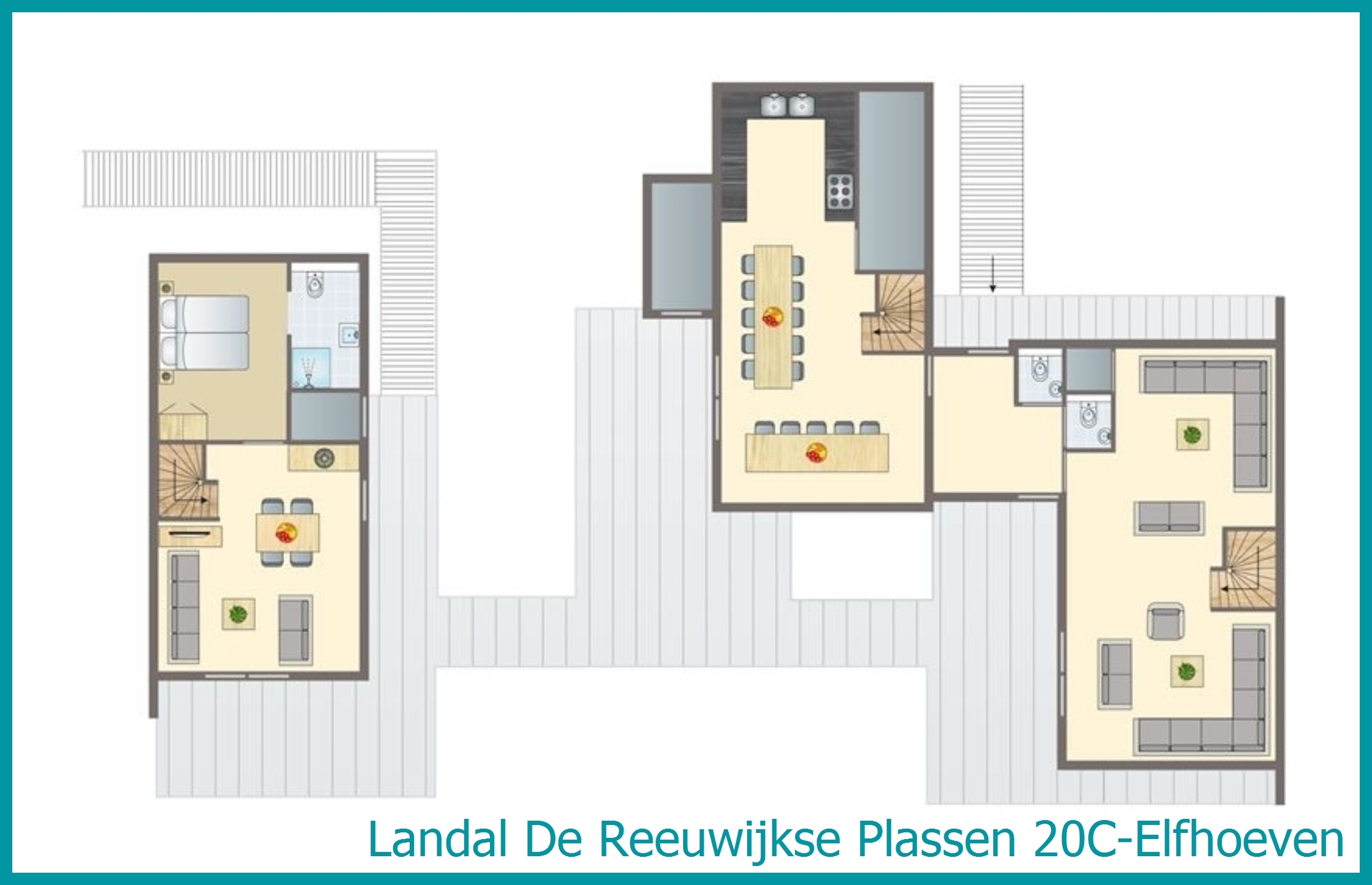 20-person water residence 20C-Elfhoeven at De Reeuwijkse Plassen