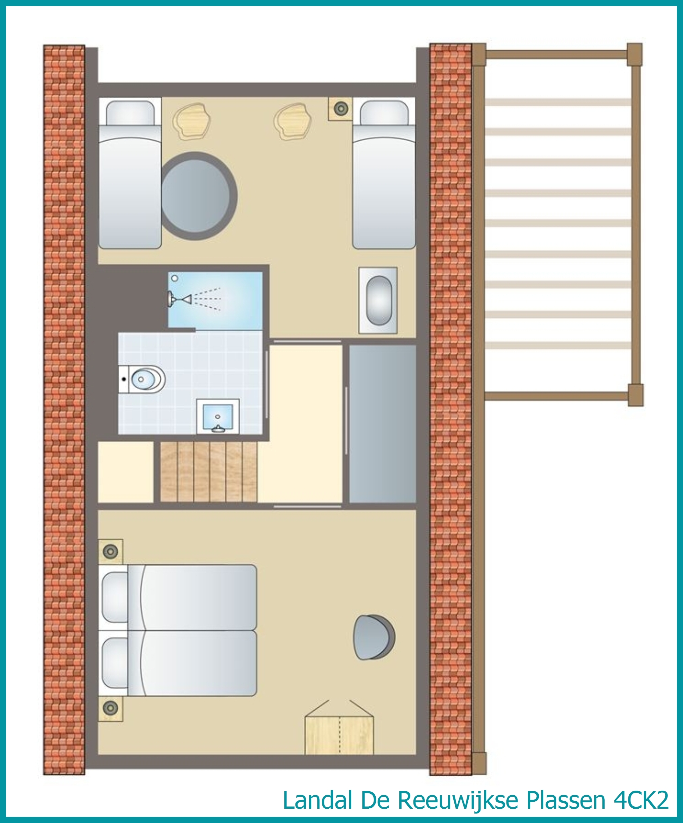 4-person children's residence 4CK2 at De Reeuwijkse Plassen