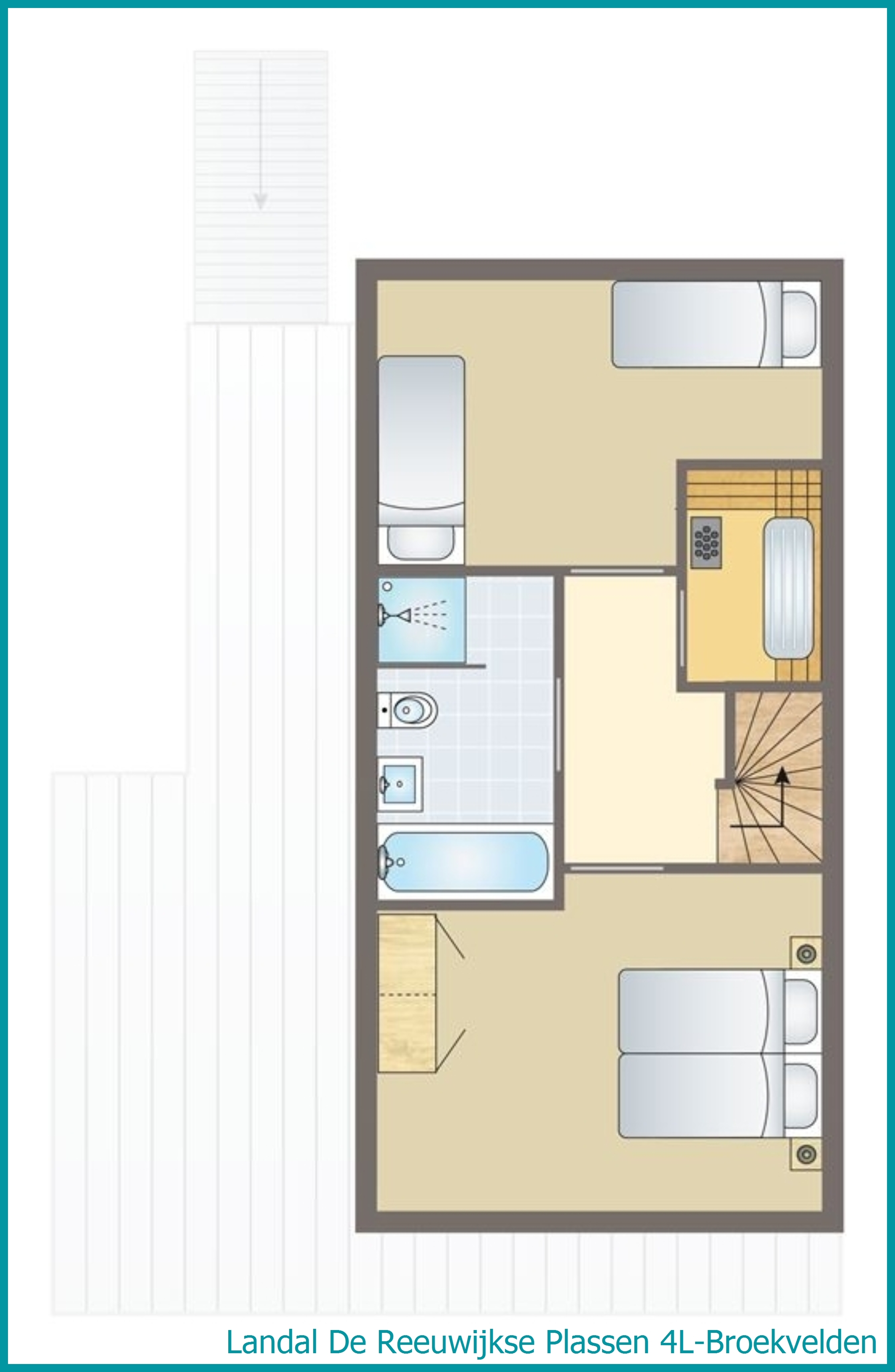 4-person water residence 4L-Broekvelden at De Reeuwijkse Plassen
