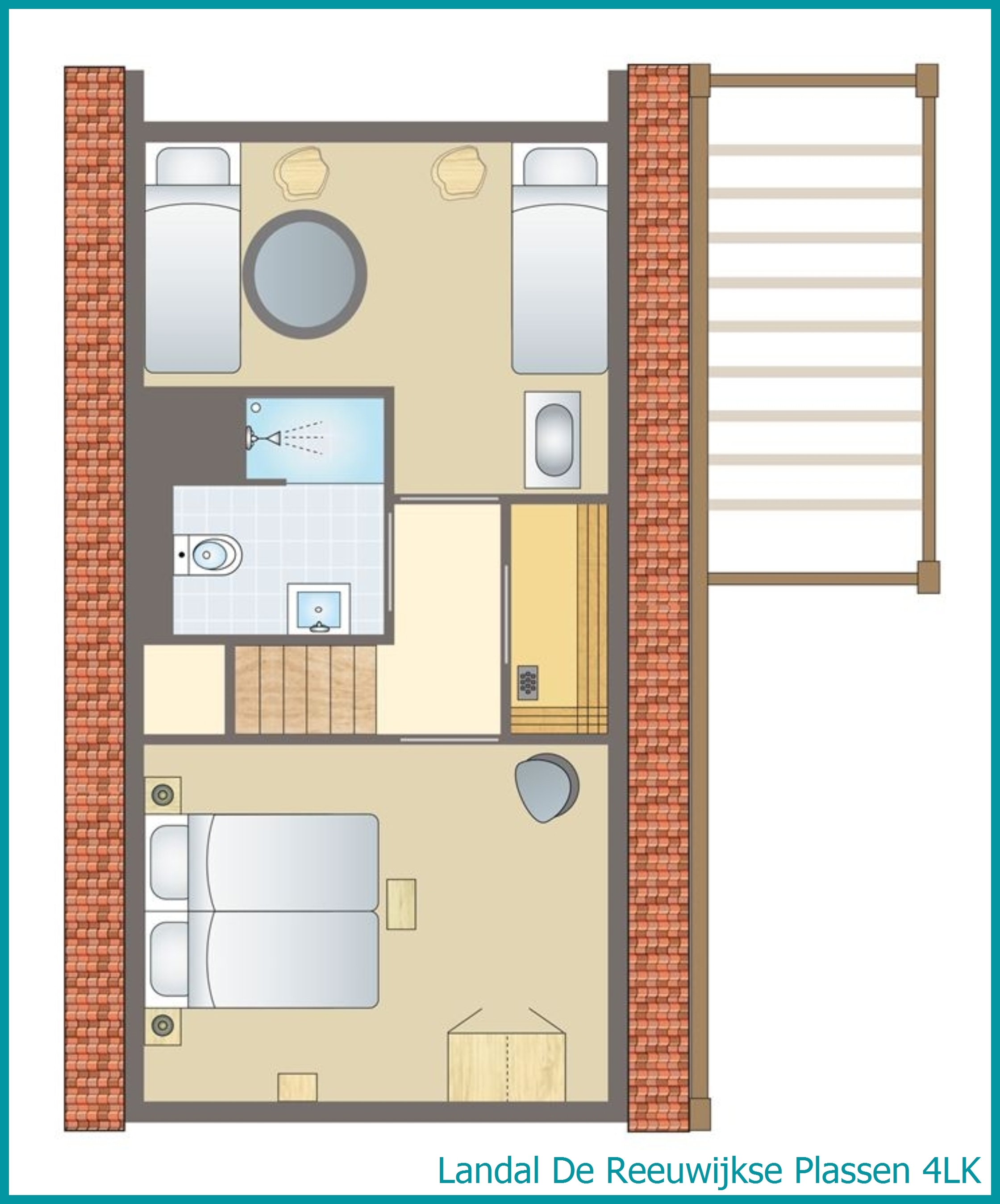 4-person children's residence 4LK at De Reeuwijkse Plassen