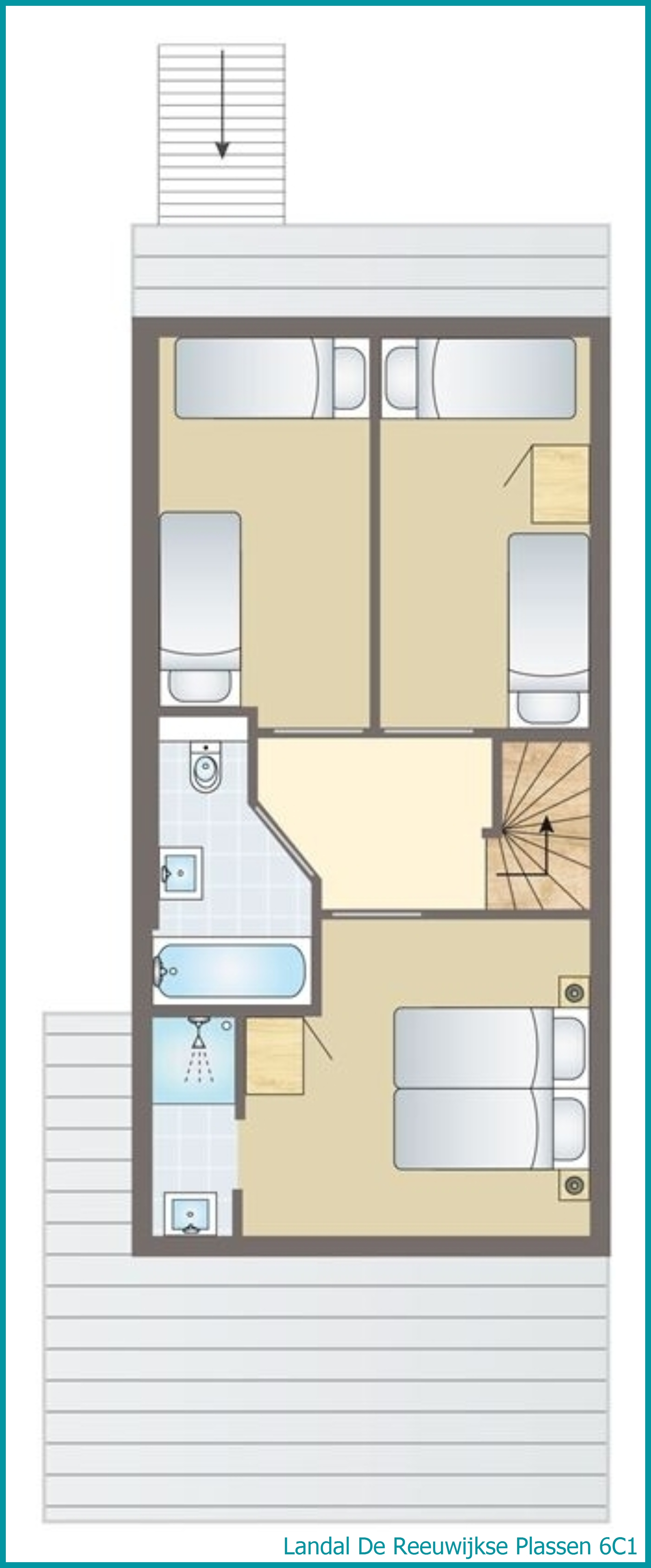 6-person water residence 6C1 at De Reeuwijkse Plassen