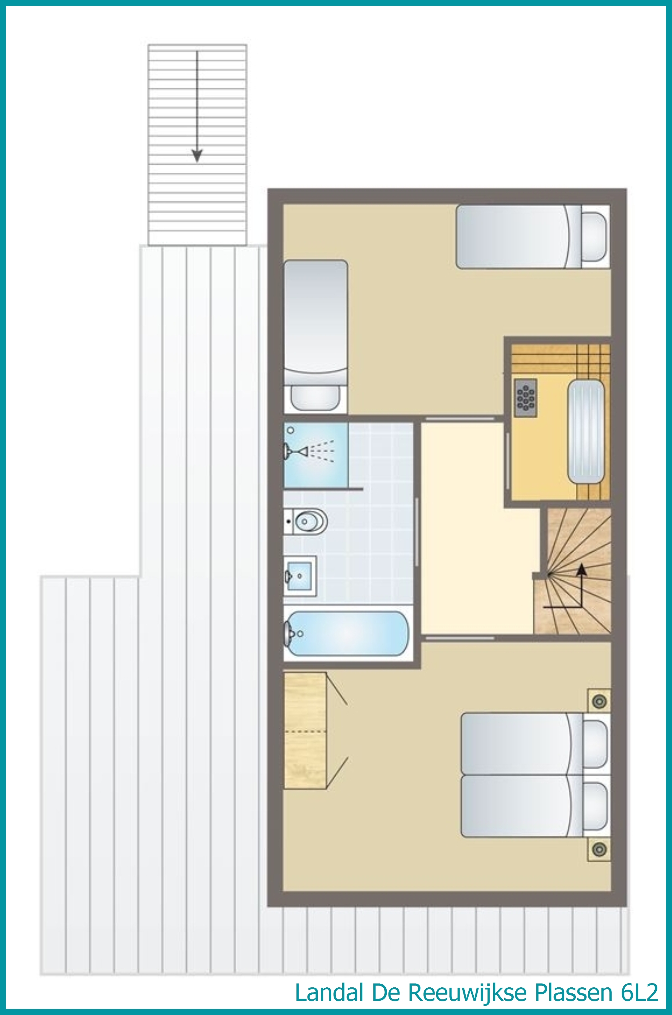 6-person water residence 6L2 at De Reeuwijkse Plassen