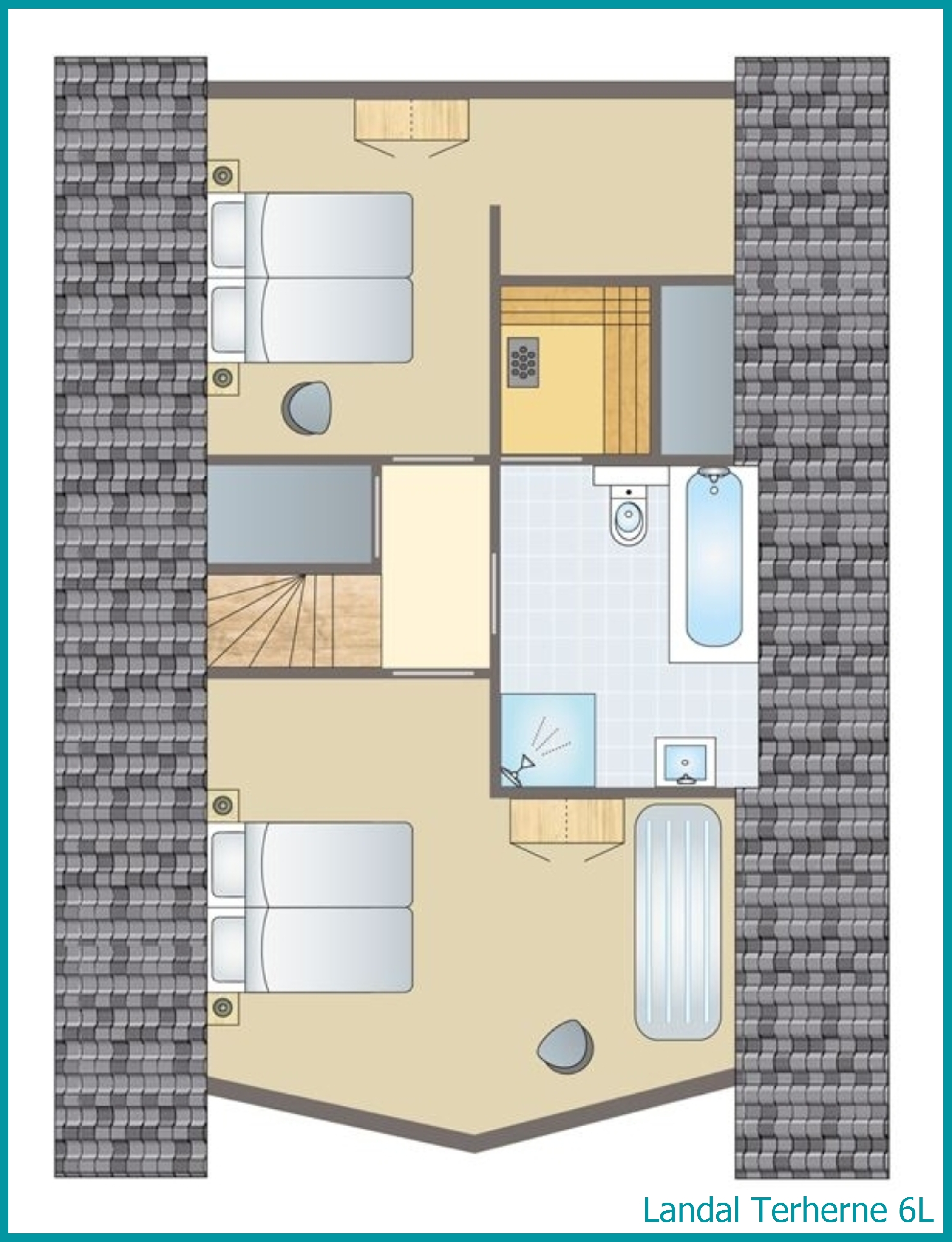 6-person residence 6L at Terherne