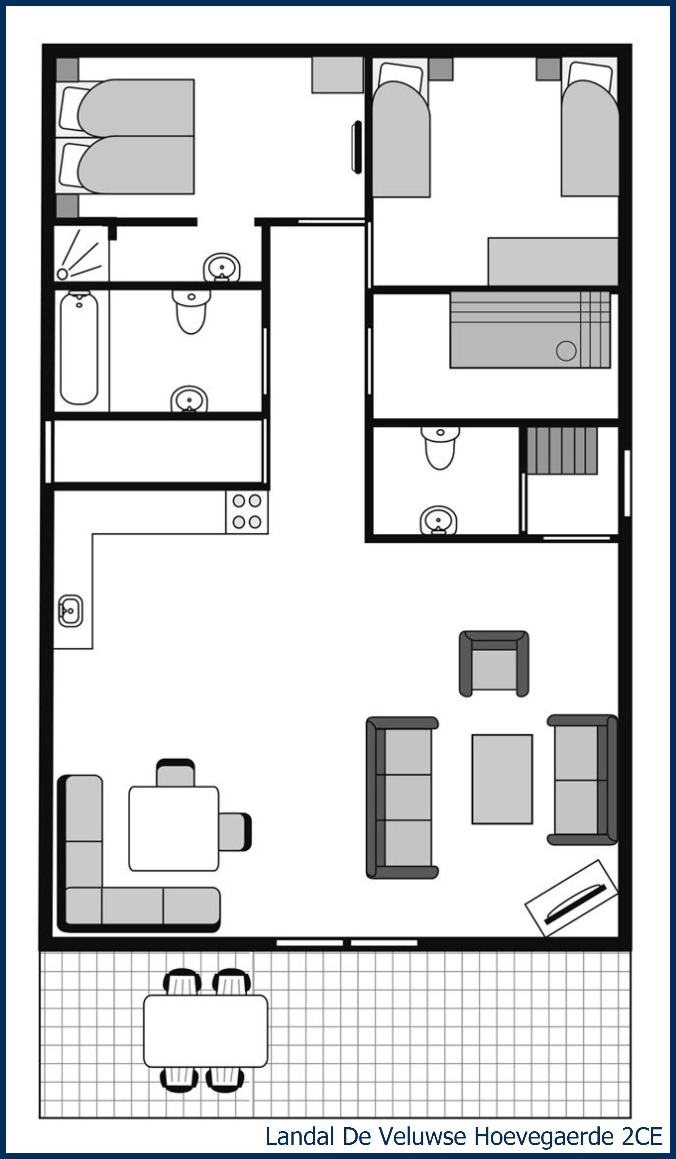Bungalow 2CE at De Veluwse Hoevegaerde
