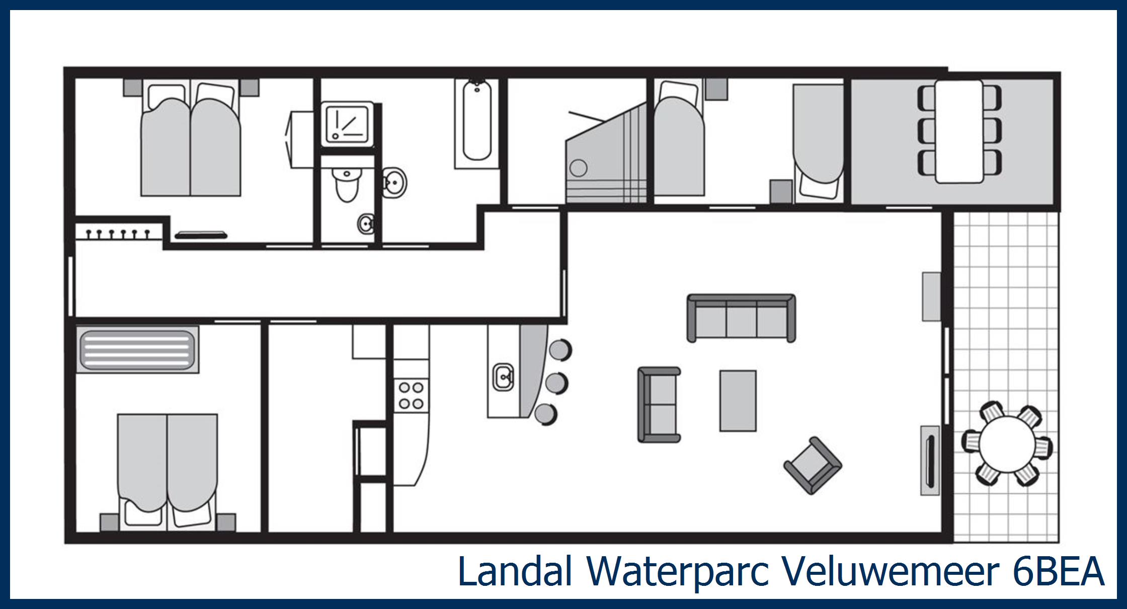 Apartement 6BEA at Waterparc Veluwemeer