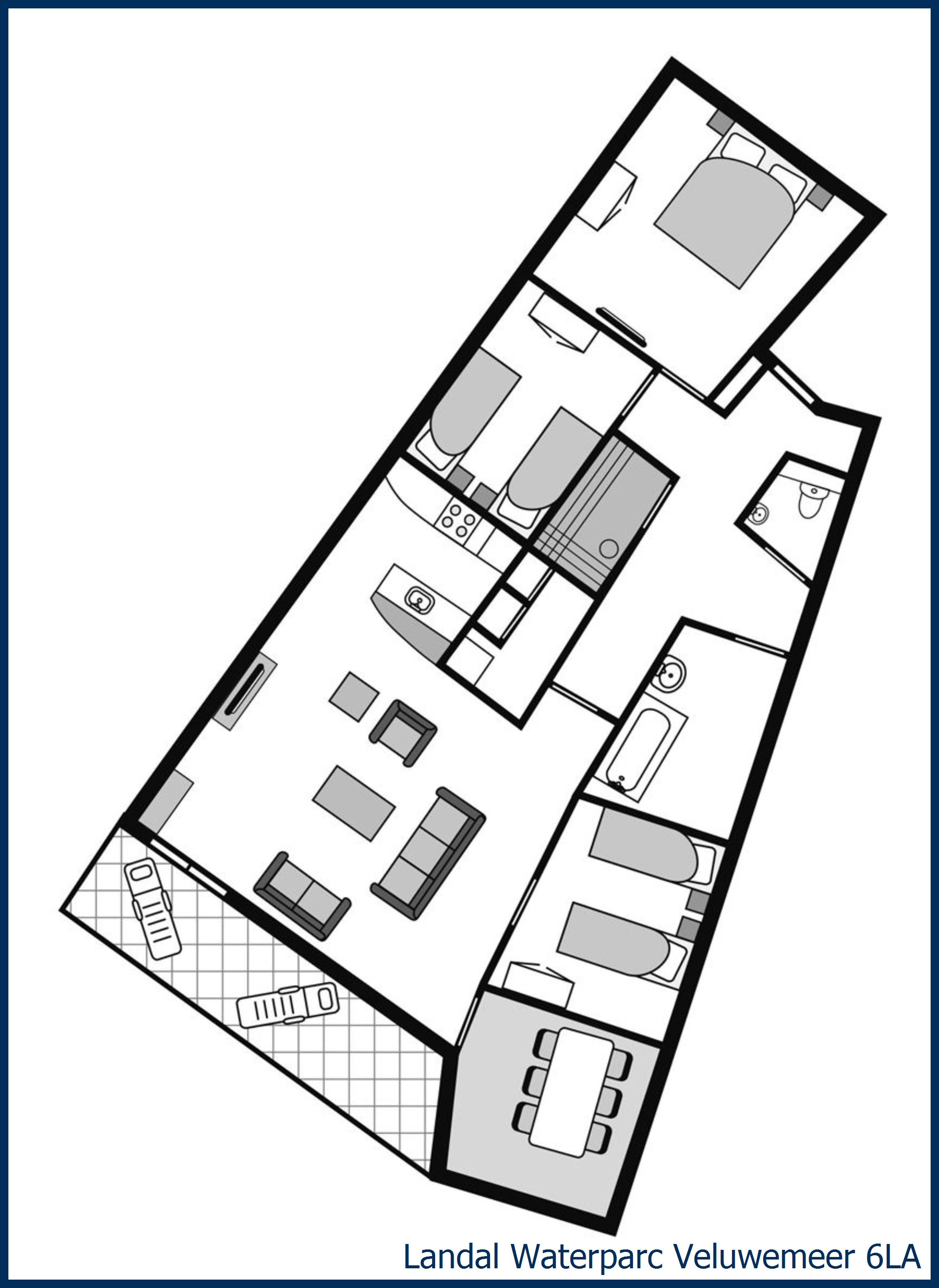 Apartement 6LA at Waterparc Veluwemeer