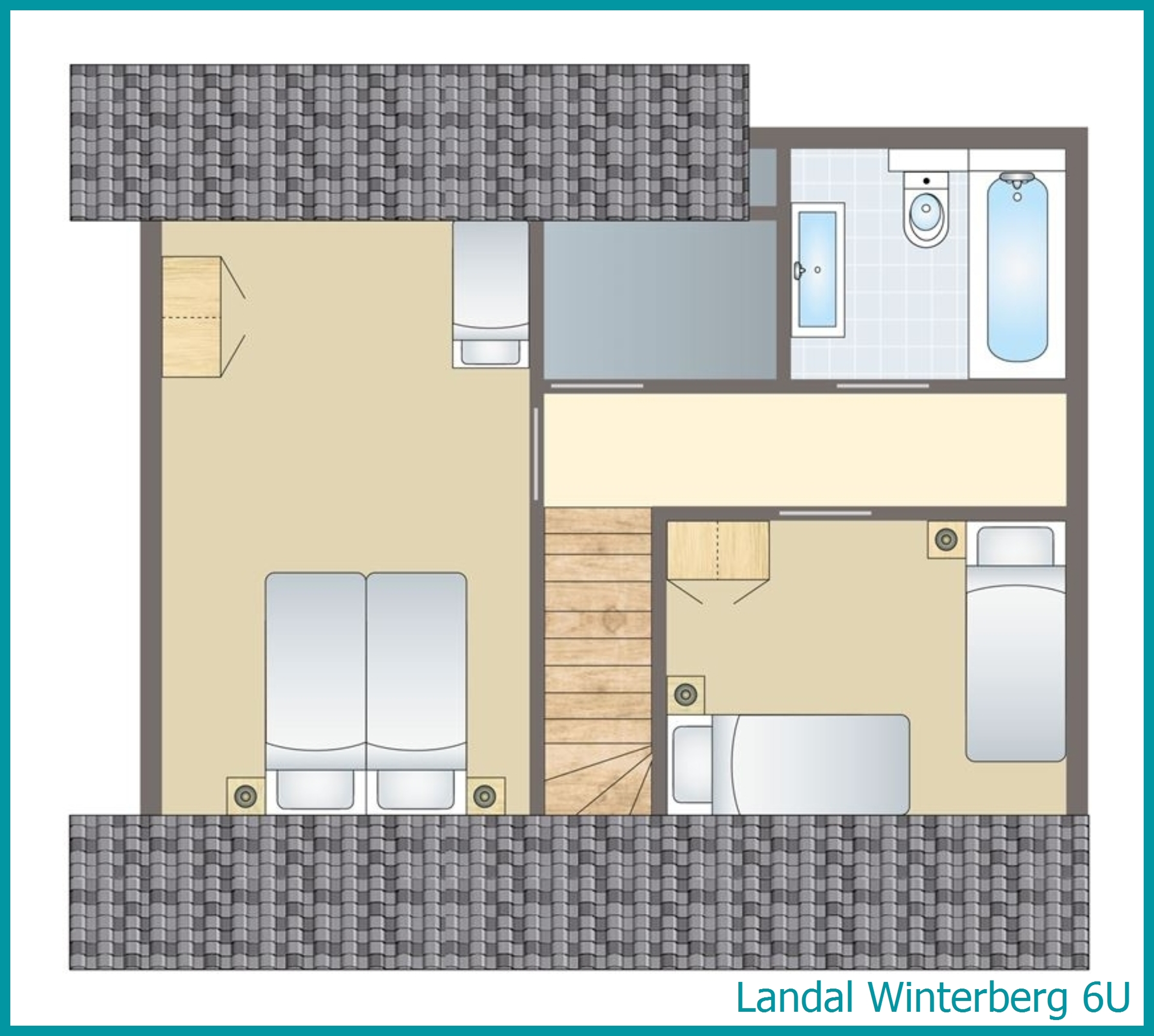 6-person bungalow 6U at Winterberg