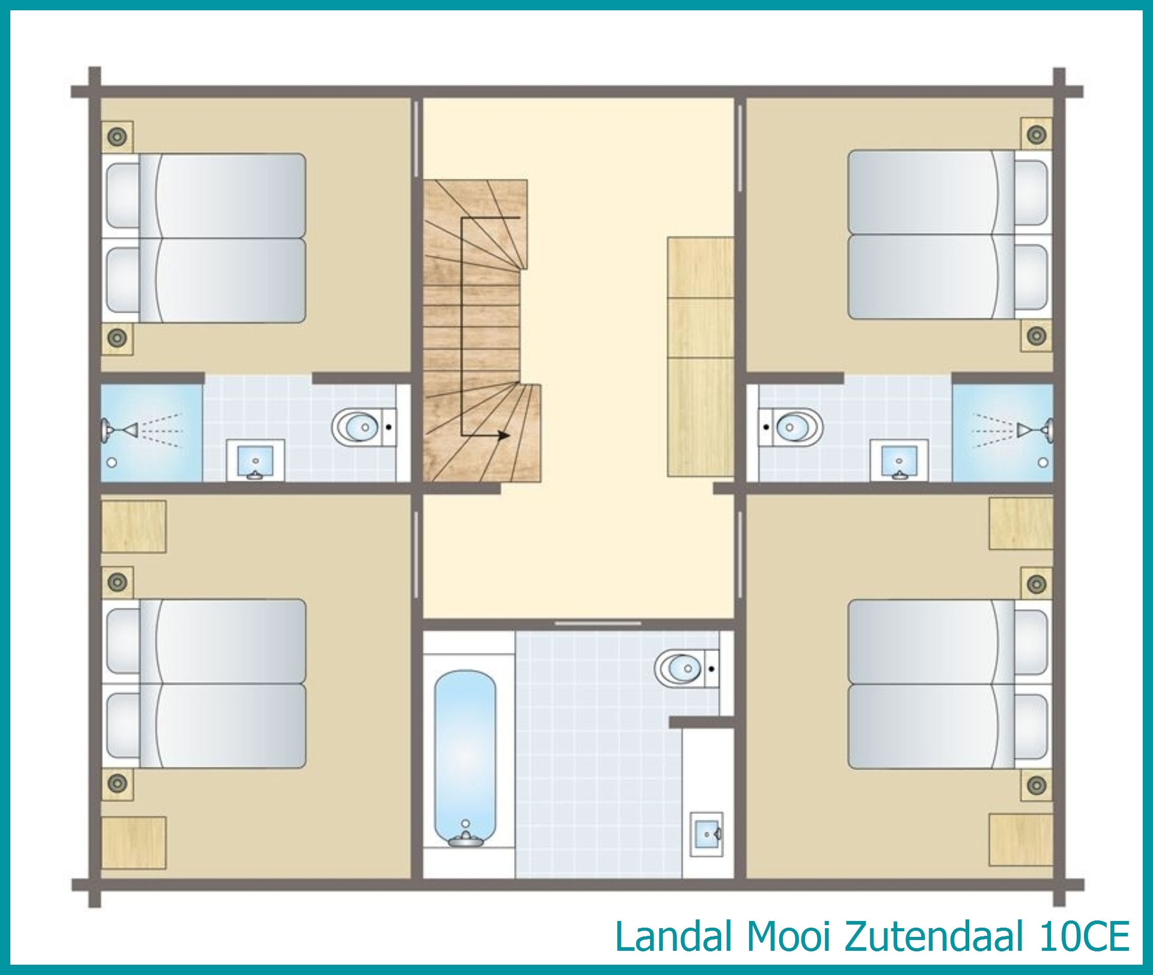 10-person villa 10CE at Mooi Zutendaal