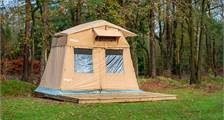 Safari tent lodge Laurier Safari tent boommarter at RCN De Jagerstee