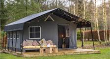 Safari tent lodge Laurier Safari tent veluwse bos at RCN De Jagerstee